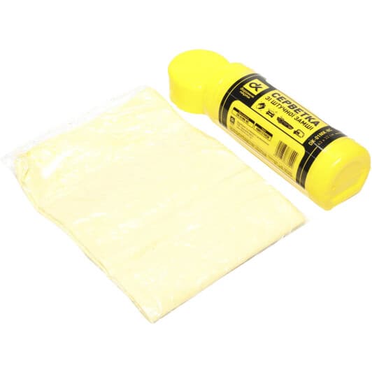 Салфетка Дорожная Карта DK-01MK-NC искусственная замша 43х32 см