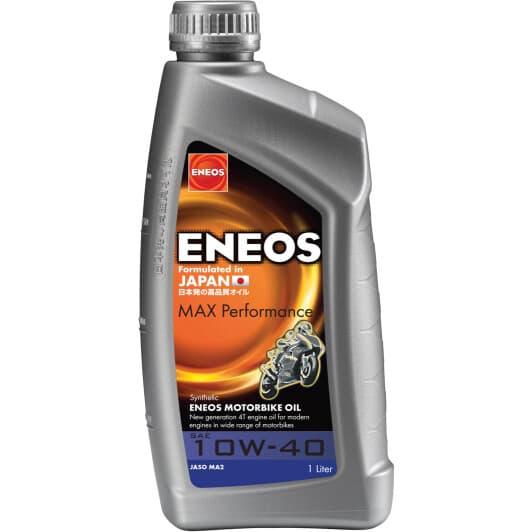 Eneos MAX Performance 10W-40, 1 л (EU0156401N) моторное масло 4T