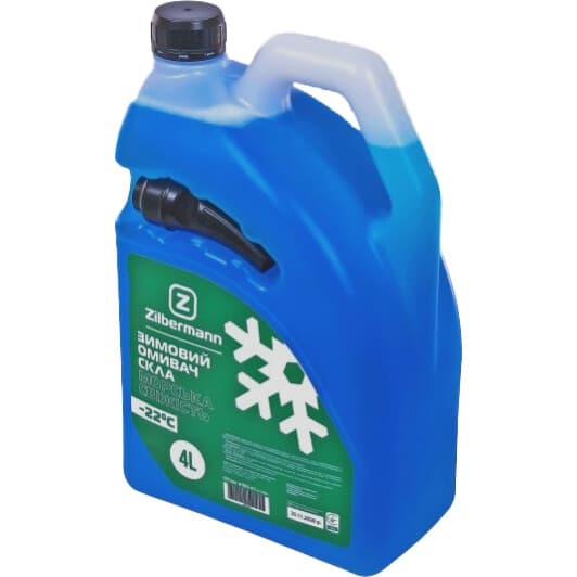 Омыватель стекла Zilbermann зимний -22 °С морская свежесть (4 л)