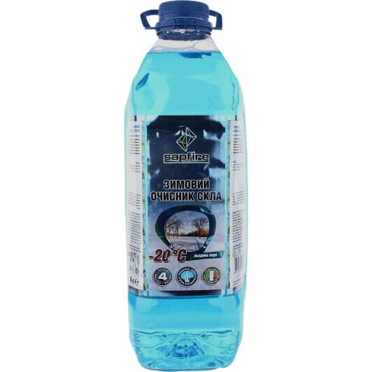 Омыватель стекла Sapfire зимний -20°С ледяная вода (4 л)