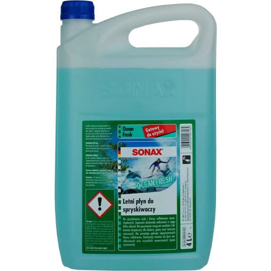 Омивач скла Sonax літній океан (4 л)
