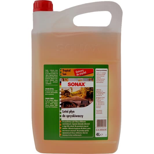Омивач скла Sonax літній Tropical Sun (4 л)