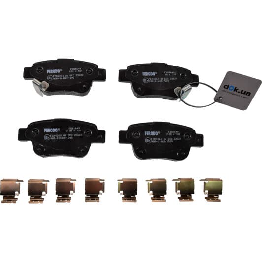 FDB1649 Ferodo Тормозные колодки
