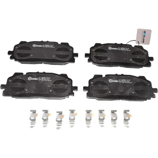 p85165 Brembo Тормозные колодки