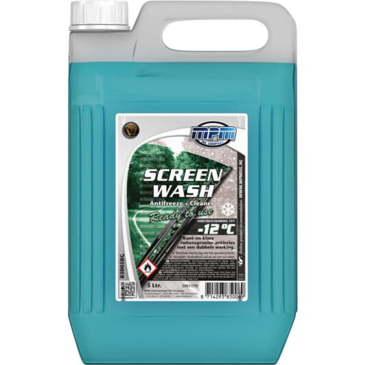 Омивач скла MPM зимовий -12°С цитрусовий (5 л)