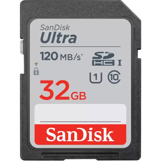 Карта памяти SanDisk Ultra SDHC 32 ГБ