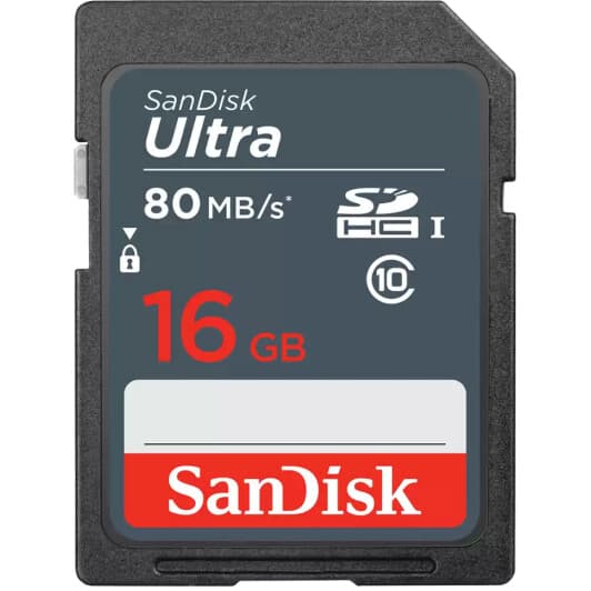 Карта пам’яті SanDisk Ultra Light SDHC 16 ГБ