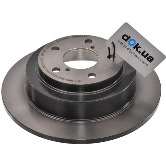 08.6897.11 Brembo Гальмівний диск