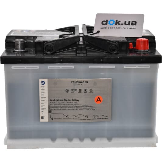 Аккумулятор VAG 6 CT-72-R 000915105dg