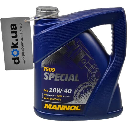 Mannol Special 10W-40 (4 л) моторна олива