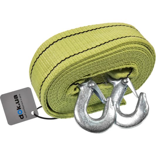 Трос буксирувальний Steel Power SPR2702 стрічка 5 т 5 м