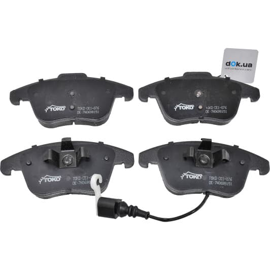 T2152076 TOKO Гальмівні колодки