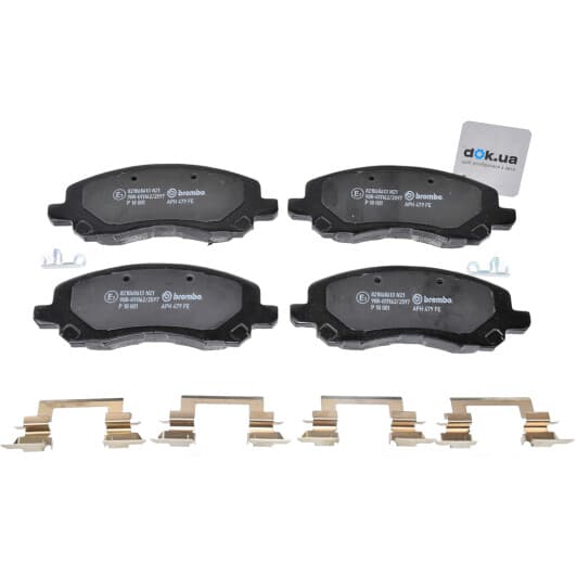 P 18 001 Brembo Тормозные колодки