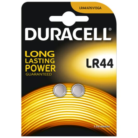 Батарейка Duracell 6409648 LR44 1,5 V 2 шт