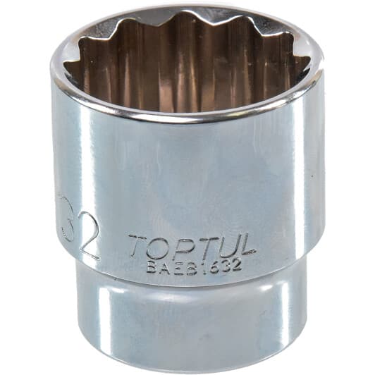 Торцевая головка Toptul BAEB1632 32 мм 1/2"