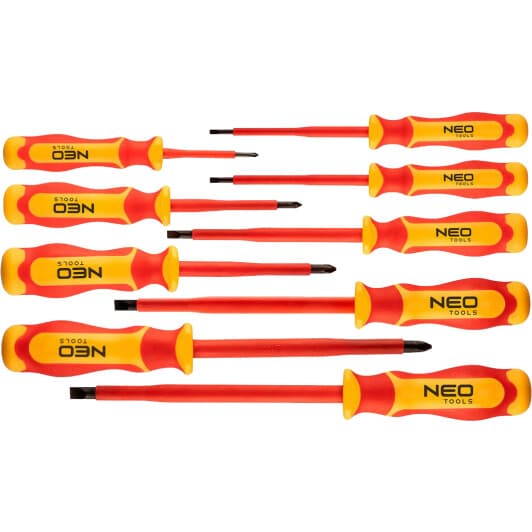 Набор отверток диэлектрических Neo Tools 04-143 9 шт.