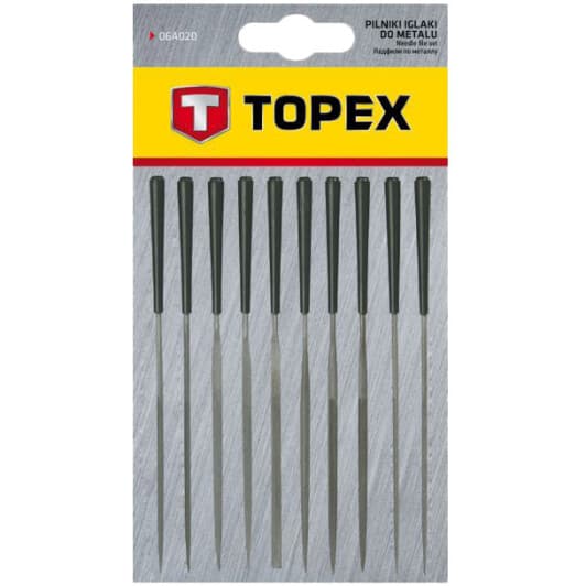 Набір надфілів Topex 06A020 10 шт.