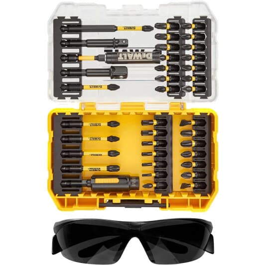 Набір бит та торцевих головок з тримачем DeWALT Extreme FlexTorq DT70740T 16 шт.