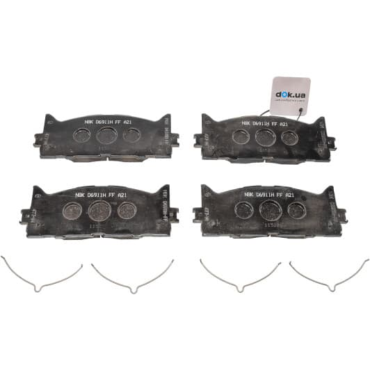 0446507010 Toyota / Lexus / Daihatsu Тормозные колодки