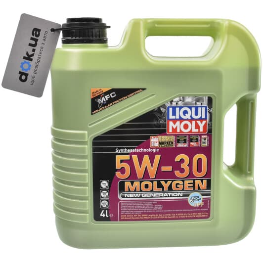 Liqui Moly Molygen New Generation DPF 5W-30 (4 л) моторна олива