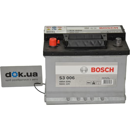 Акумулятор Bosch 6 CT-56-L S3 0092S30060