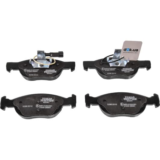 FO624381 Fomar Тормозные колодки