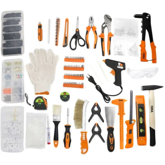 Набір інструментів ISMA 515002 1/4" 1500 шт.