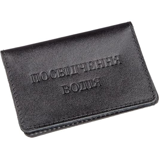 Обложка для прав и техпаспорта Shvigel 13968 без логотипа авто цвет черный