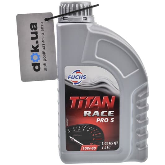 Fuchs Titan Race Pro S 10W-60 моторное масло
