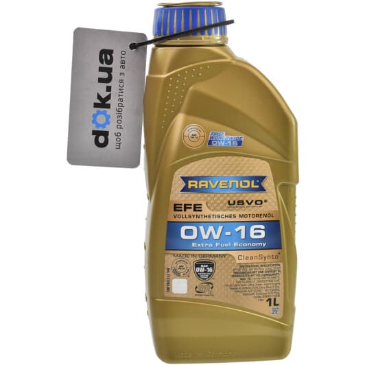 Ravenol EFE 0W-16 (1 л) моторна олива