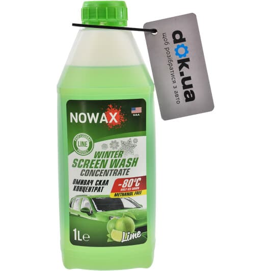 Концентрат омивача Nowax зимовий -80 °С лайм (1 л)