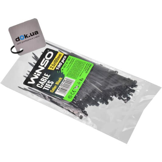 Стяжка Winso 225100 100 мм 2,5 мм 100 шт