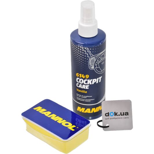 Полироль для салона Mannol Cockpit Care ваниль 250 мл