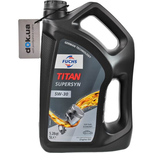 Fuchs Titan Supersyn 5W-30 (5 л) моторна олива