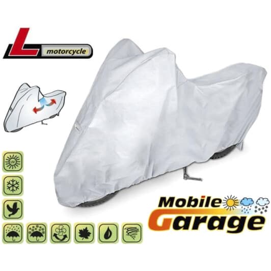 Тент на мотоцикл Kegel Mobile Garage Motorcycle 5-4174-248-3020 сірий