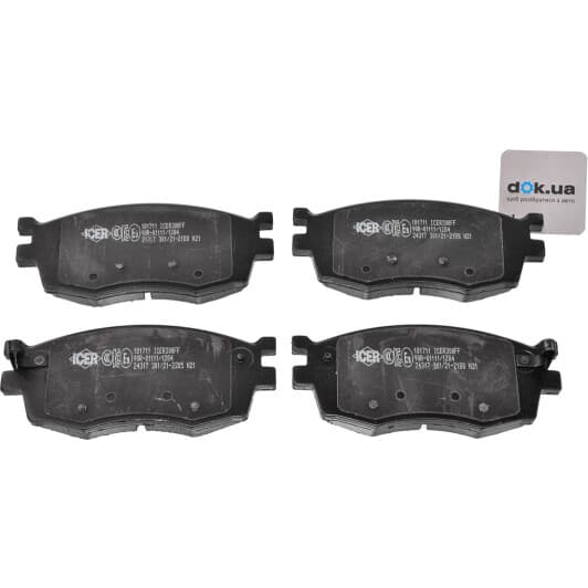 181711 Icer Тормозные колодки