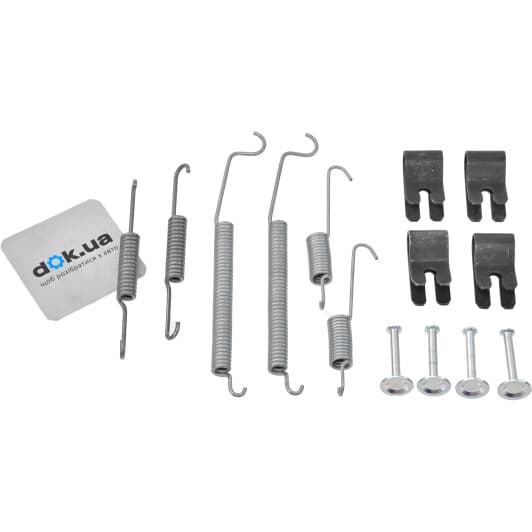 4600A016 Mitsubishi Монтажний комплект барабанних гальмівних колодок для Mitsubishi Colt