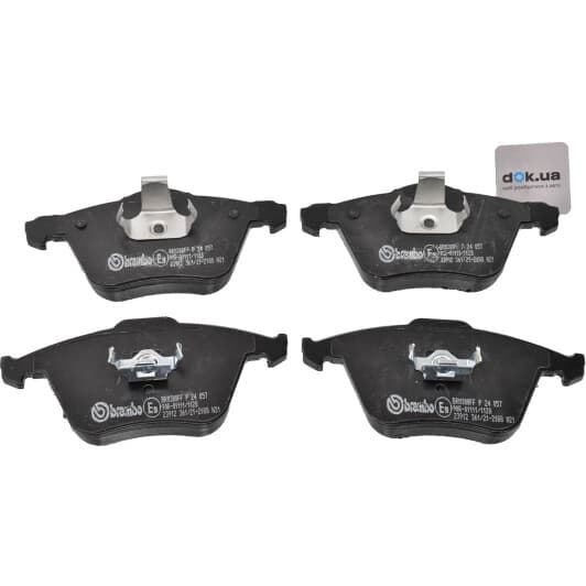 P 24 057 Brembo Гальмівні колодки