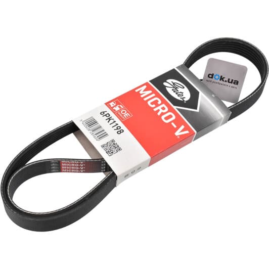 6pk1198 Gates Поликлиновой ремень