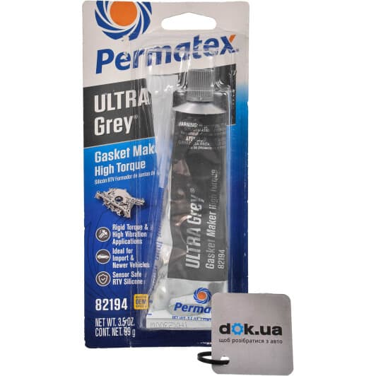 Permatex Ultra Grey серый формирователь прокладок