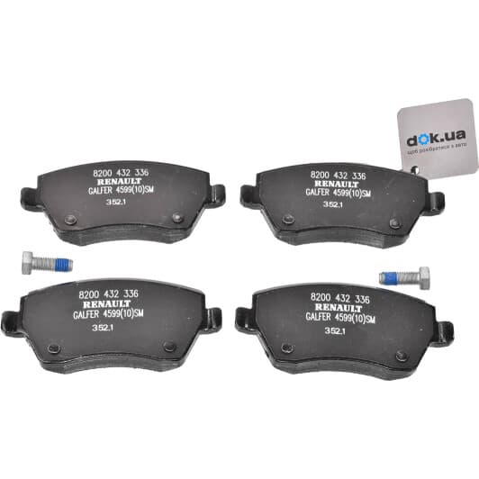 410608481R Renault / Dacia Гальмівні колодки