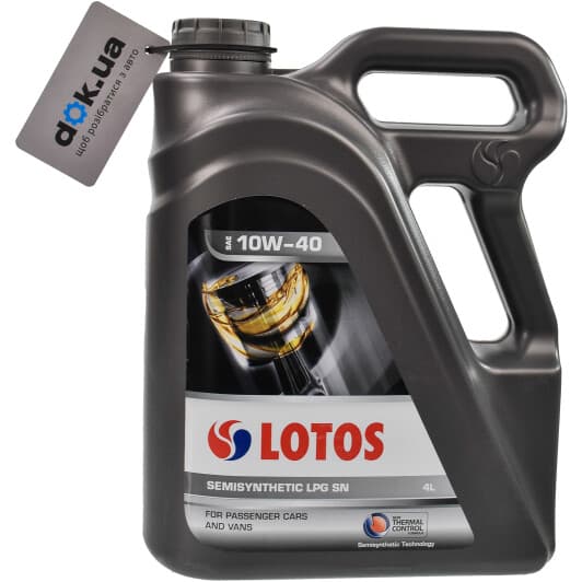 LOTOS Semisynthetic LPG 10W-40 (4 л) моторное масло
