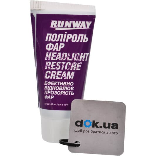 Поліроль для фар Runway Headlight Restore Cream