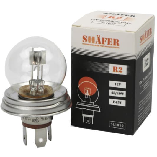 Автолампа Shafer R2 P45t 45 W прозрачная SL1019
