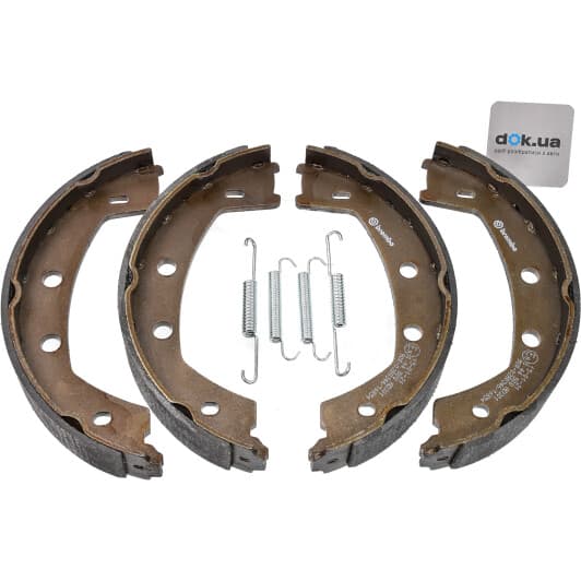 S 44 508 Brembo Колодки ручника для Land Rover Freelander