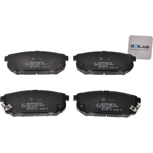 J3610305 Nipparts Тормозные колодки для Kia Sorento