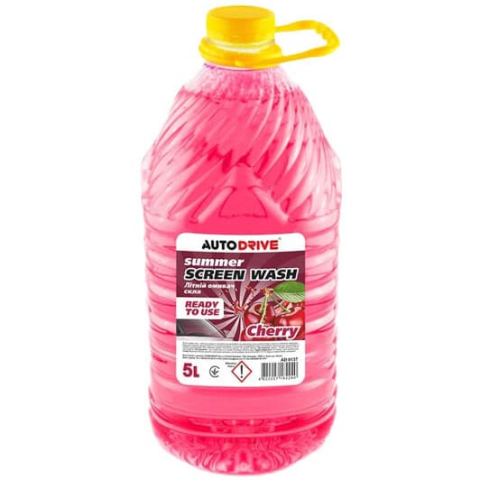 Омыватель стекла Auto Drive Screen Wash Summer летний вишня (5 л)