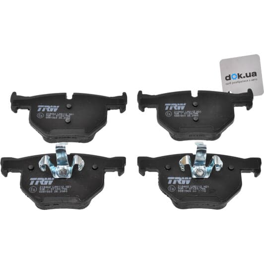 GDB1560 TRW Тормозные колодки