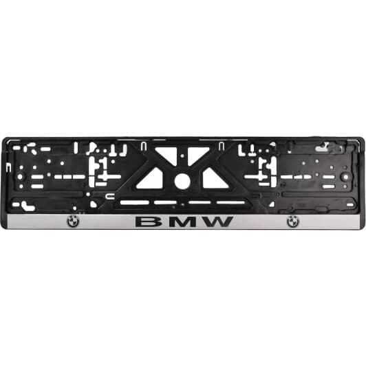 Рамка номерного знака Winso 000241 колір чорний на BMW