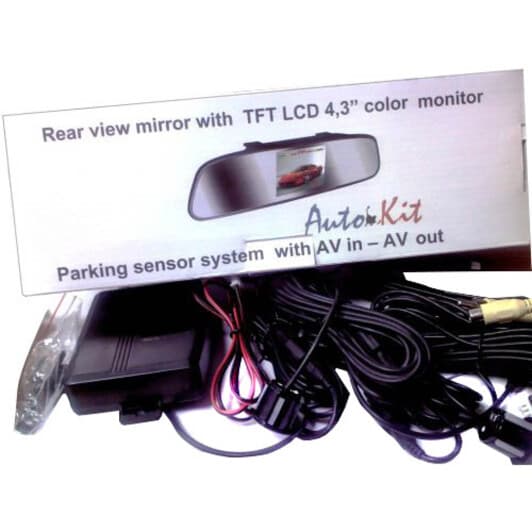 Парктронік Autokit RF 78 з білими датчиками 4 шт.